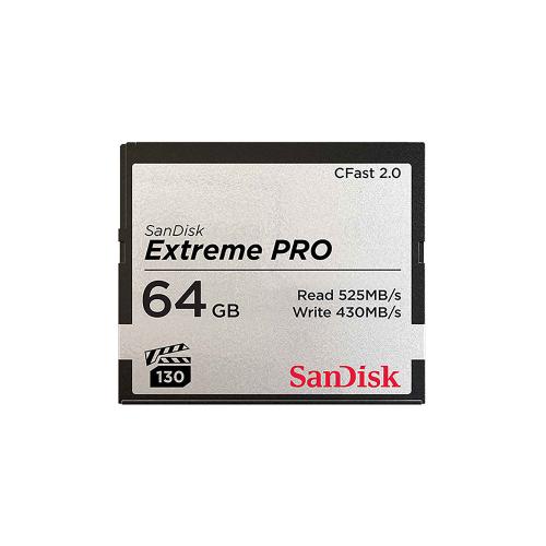 Cfast 2.0 Extreme Pro 64GB 525MB/s VPG130