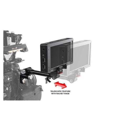 Shape telescopic push button magic arm mini quick release