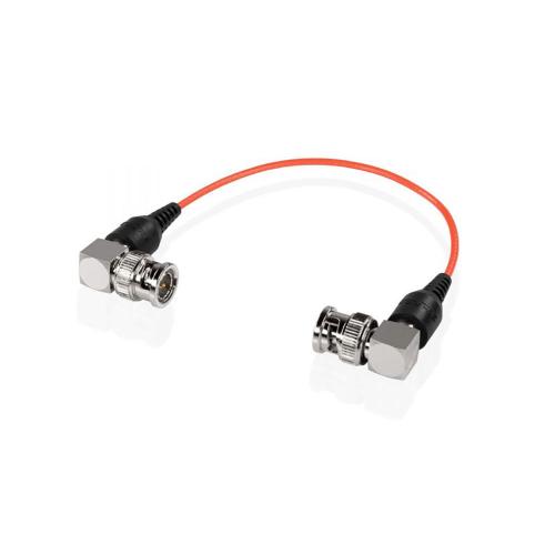 Cable BNC Skinny 90-Degree 6 in. (15 cm) Red