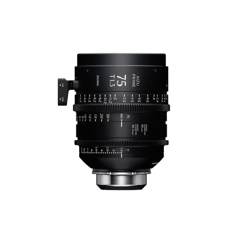 Sigma Aizu Prime 75MM T1.3 LF  PL-mount i/tech