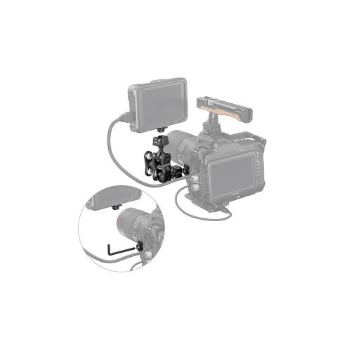 Drop-in HawkLock mini Magic Arm with Quick Release Ball Head