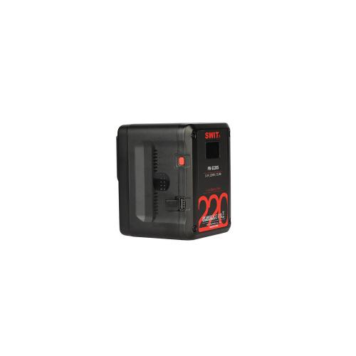 SWIT PB-S220S 220Wh Multi-sockets Digital Battery, V-Mount