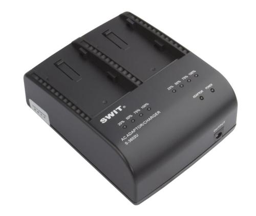 SWIT S-3602U 2x2A DV charger compatible to Sony BP-U serie