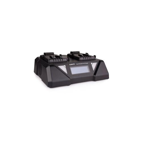 SWIT S-3812S 2ch Super Fast Charger & Adaptor, V-Mount