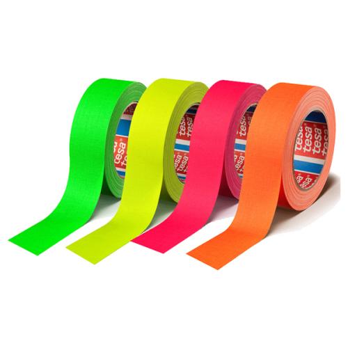 Tesa Tape 19 mm Green Fluorescent 25m