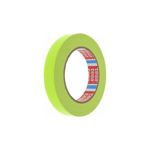 Tesa Tape 19 mm Yellow Fluorescent 25m