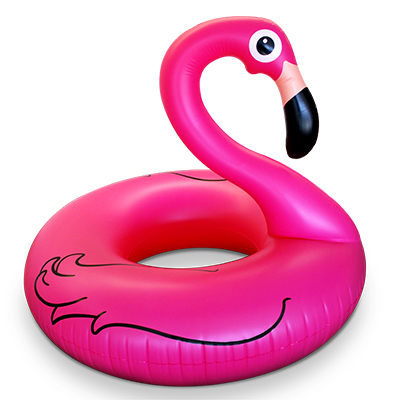 aufblasbarer pinker Flamingo Einhorn Ente Schwimmreif Kleinkinder Schwimmring 