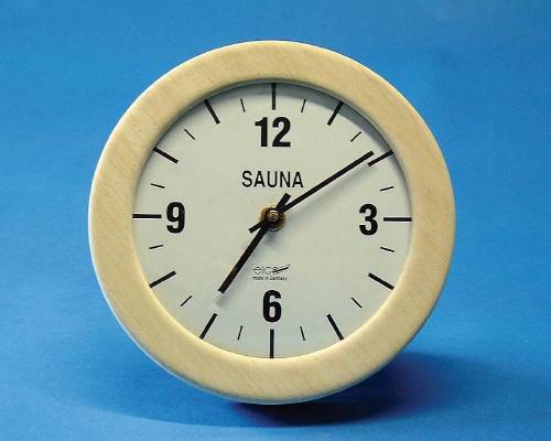 Bastu Klocka, rund