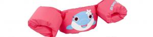 Armkuddar med midjebälte, Dolphin rosa Puddle Jumper