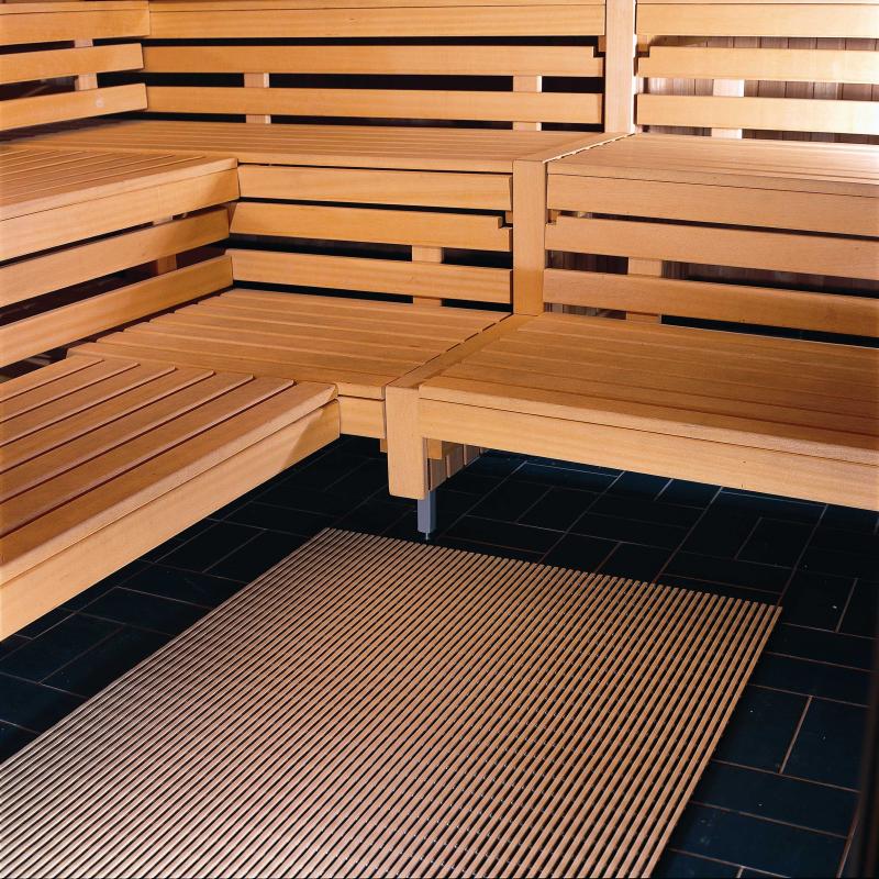 Decking for sauna 60 cm wide