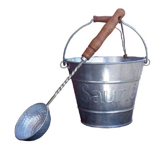 Stäva i Zink med skopa