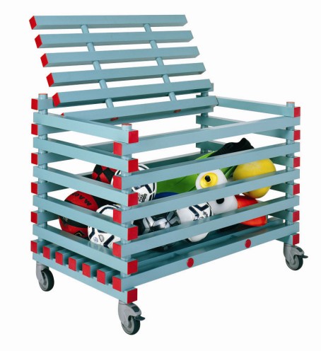 Förvaringsbox med lock - Classic/Red