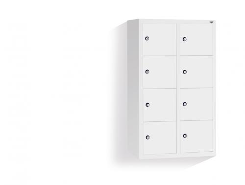 Skåp, värdeskåp vägg, 8 fack