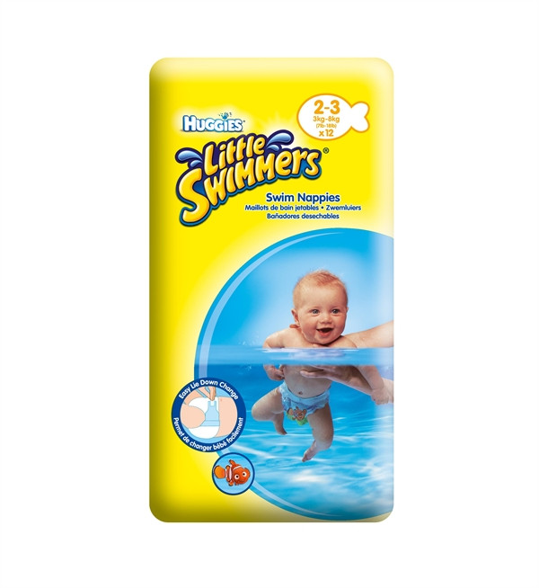 Swimpants Huggies S 7-15 kg 12st, Badblöja Huggies Little Swimmers