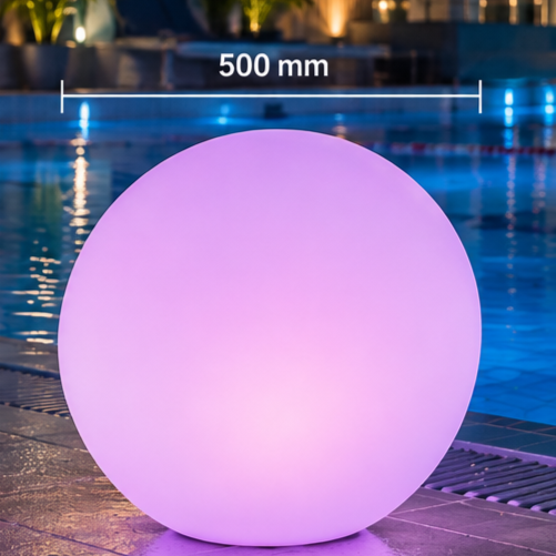 Lampa, flytande 500mm