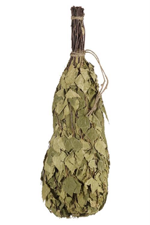 Basturuska, med torkade björklöv