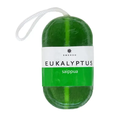 Bastutvål Eukalyptus med rep