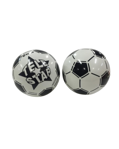 Boll i plast med fotbollsmotiv