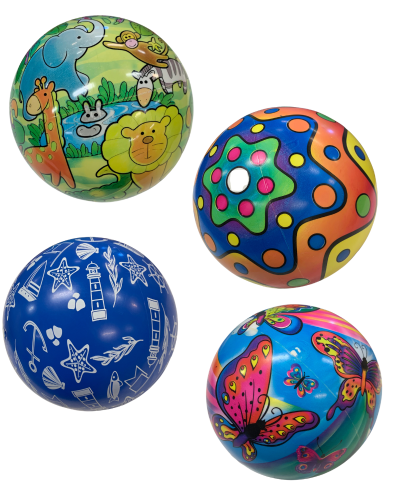 Boll, blandade motiv 18-23 cm