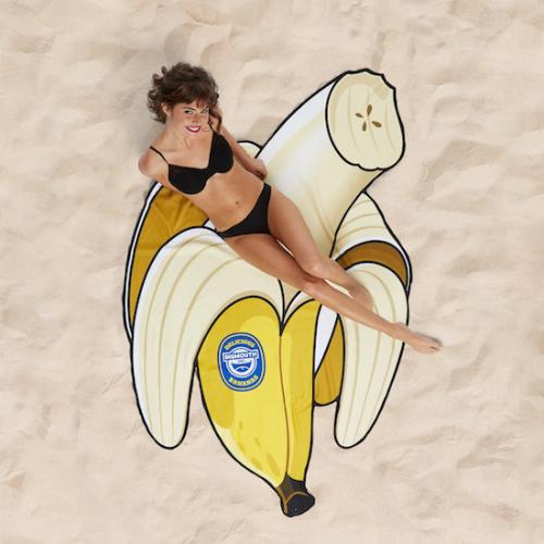 Strandhandduk - Banan