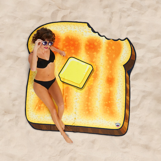 Beach towel - Toasted bread