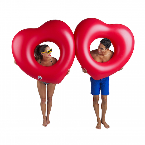 Swim ring - Two hearts