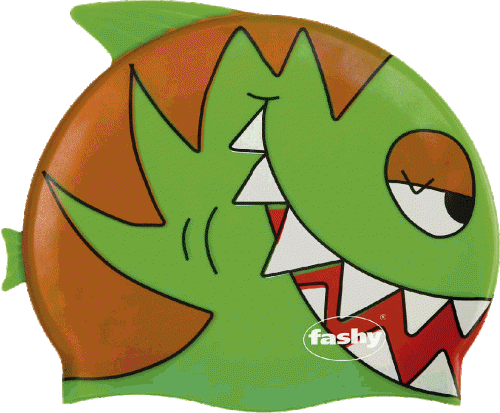 Badmössa med Fena Silicon