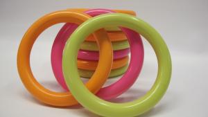 Diving ring Neon colored 10pcs/set