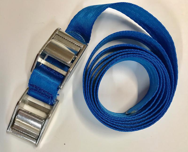 Pool Strap Set with double buckle + 1 strap with loop 5m