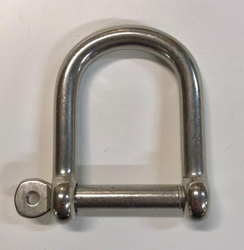 Shackle, Stainless Steel 75 x 75 x 20 mm