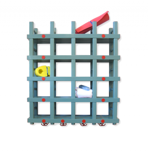 Handduksförvaring - Design/Grey