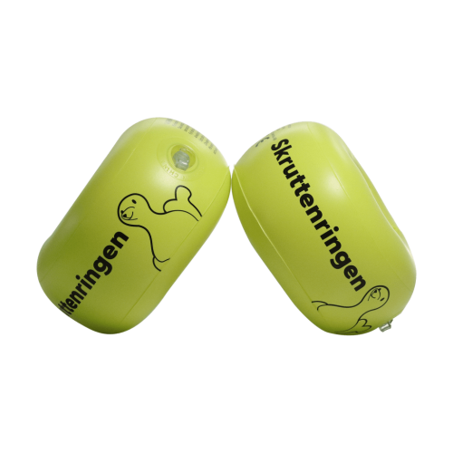 Armkuddar Skruttenringen Gul