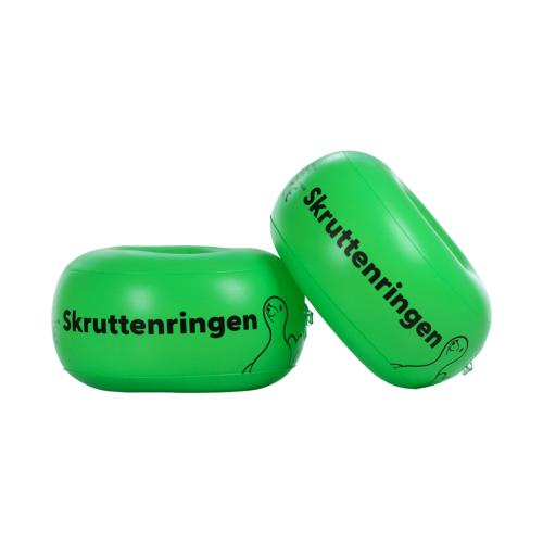 Armkuddar Skruttenringen Grön