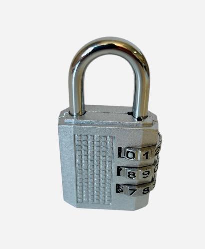 Hänglås Kod 3 siffror, 120 st