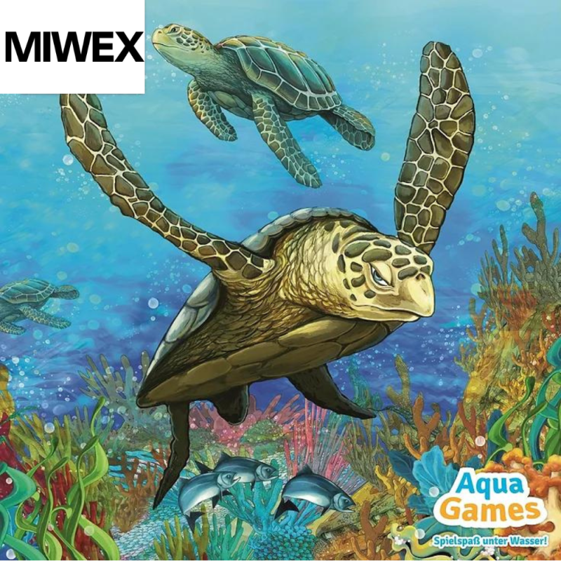 Pussel under vattnet, Sköldpadda 1000 x 1000 mm