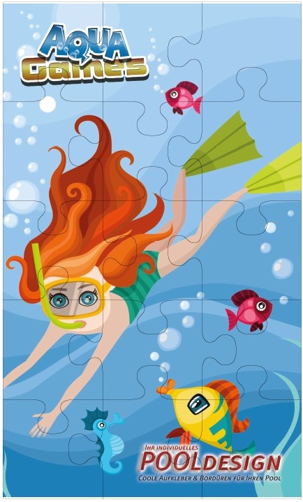 Under water puzzle 1500 x 900 mm