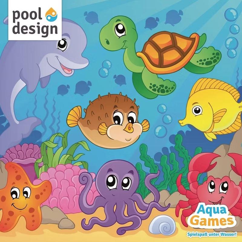 Pussel under vattnet, djurmotiv