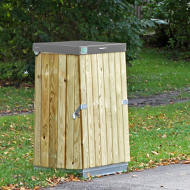 Papperskorg, säckhållare