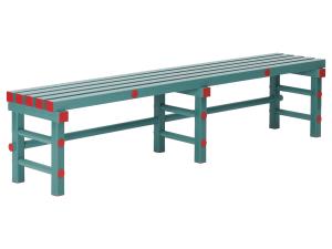 Bänk, längd 2 meter - Classic/Red