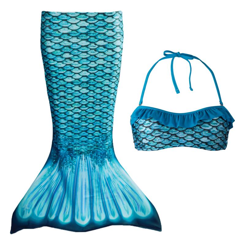 Mermaid skirt child, Blue