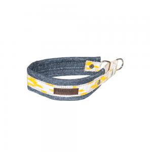 Miwo® Nomi Hundhalsband Denim/Sun