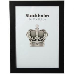 Fotoram Stockholm svart