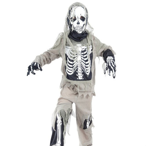 Zombie Skelett Pojke