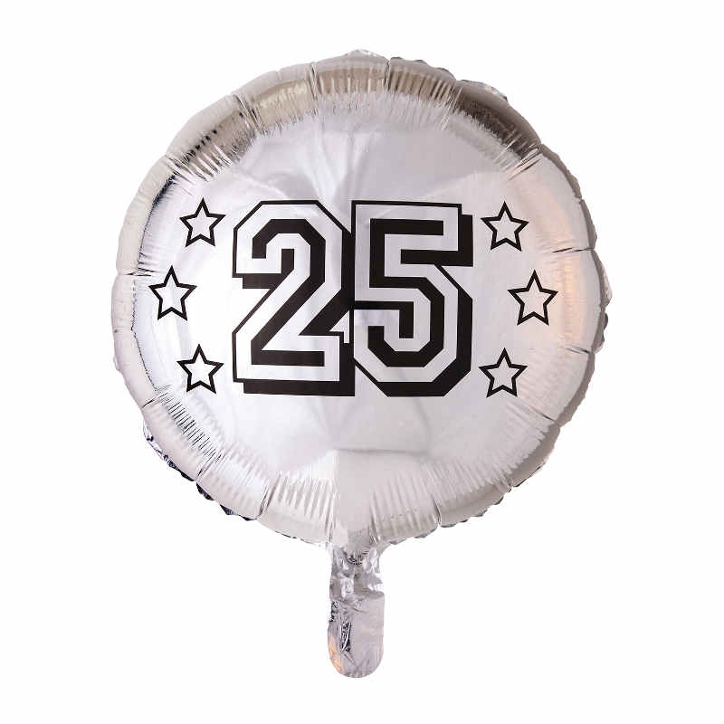 Ballong folie 25 år