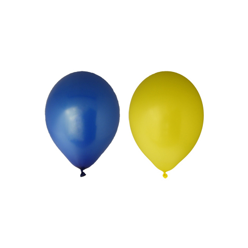 Ballonger gul-blå 24pack