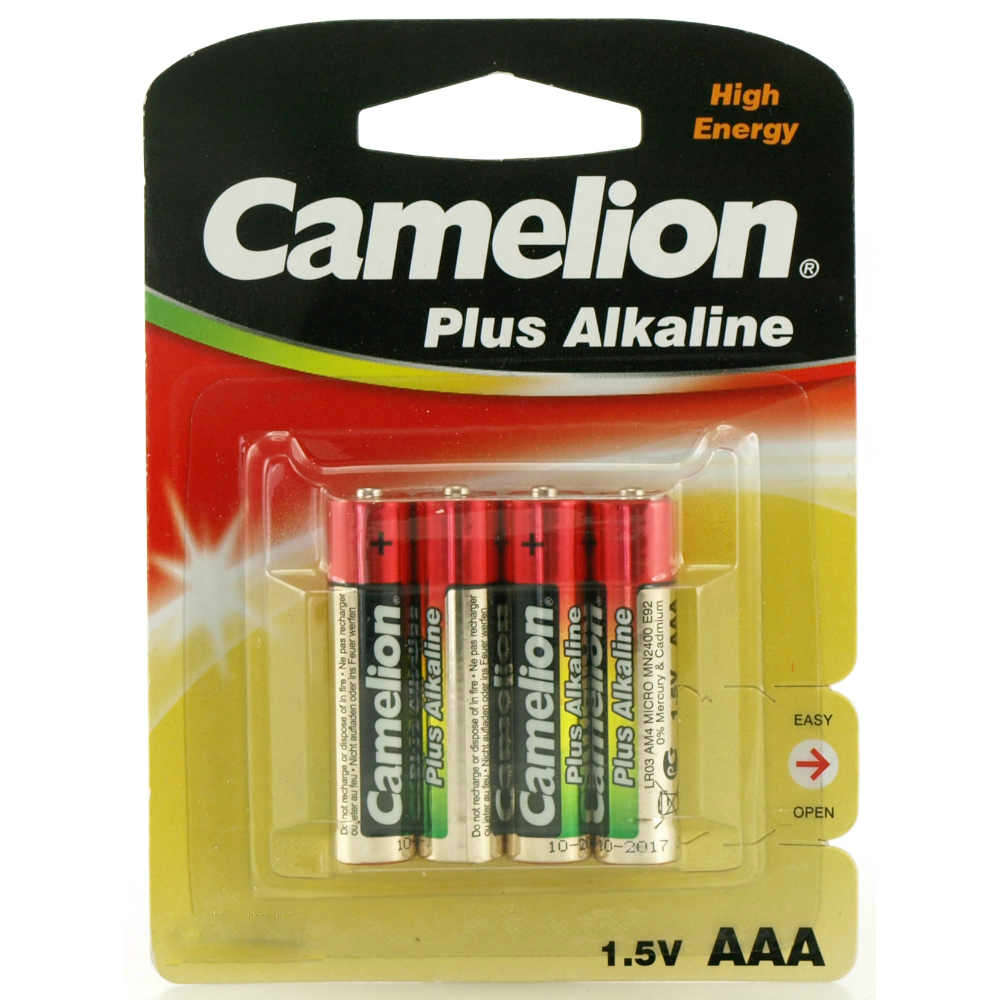Batteri Alkaline 1,5v AAA 4pack