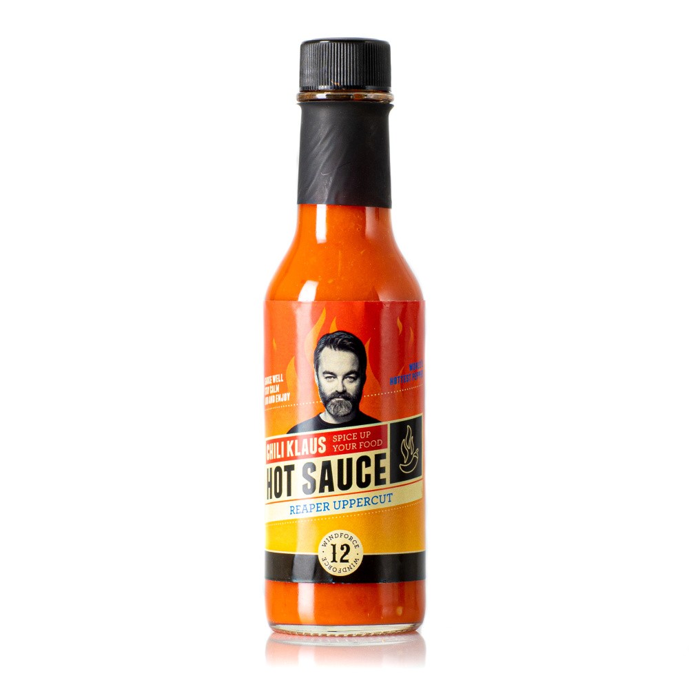 Chili Klaus Hot sauce W12 reaper uppercut