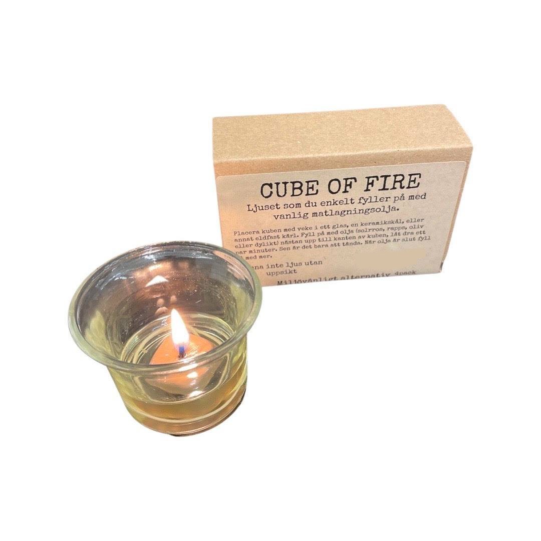 Cube of fire