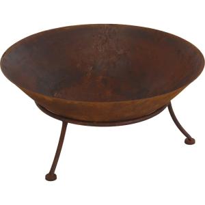 Eldfat rostad på ställning D47cm
