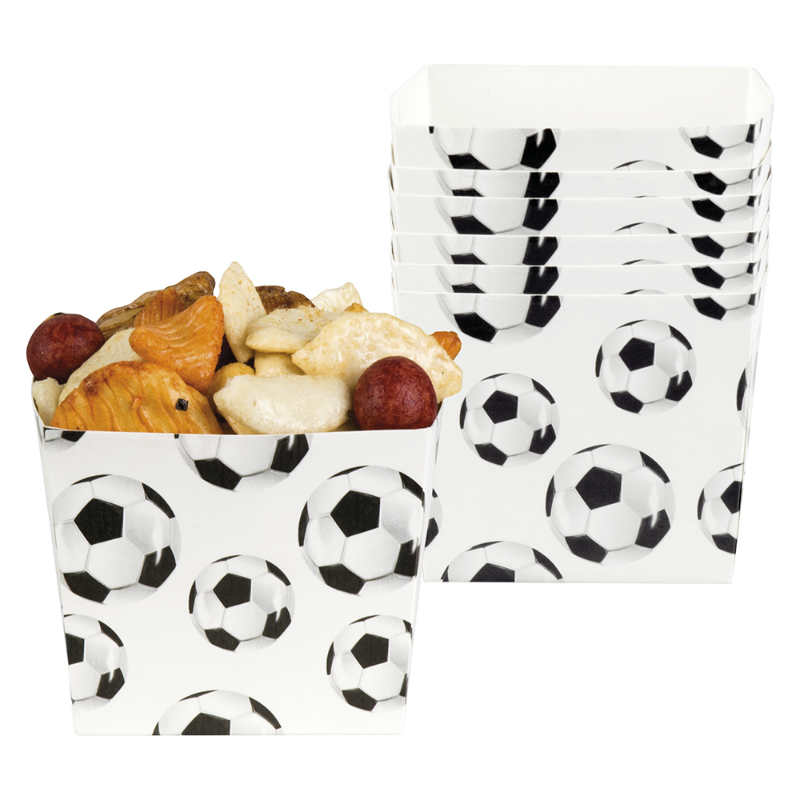 Fotboll snacksskål 6pack